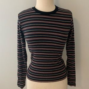 Brandy Melville Striped Long Sleeve Top